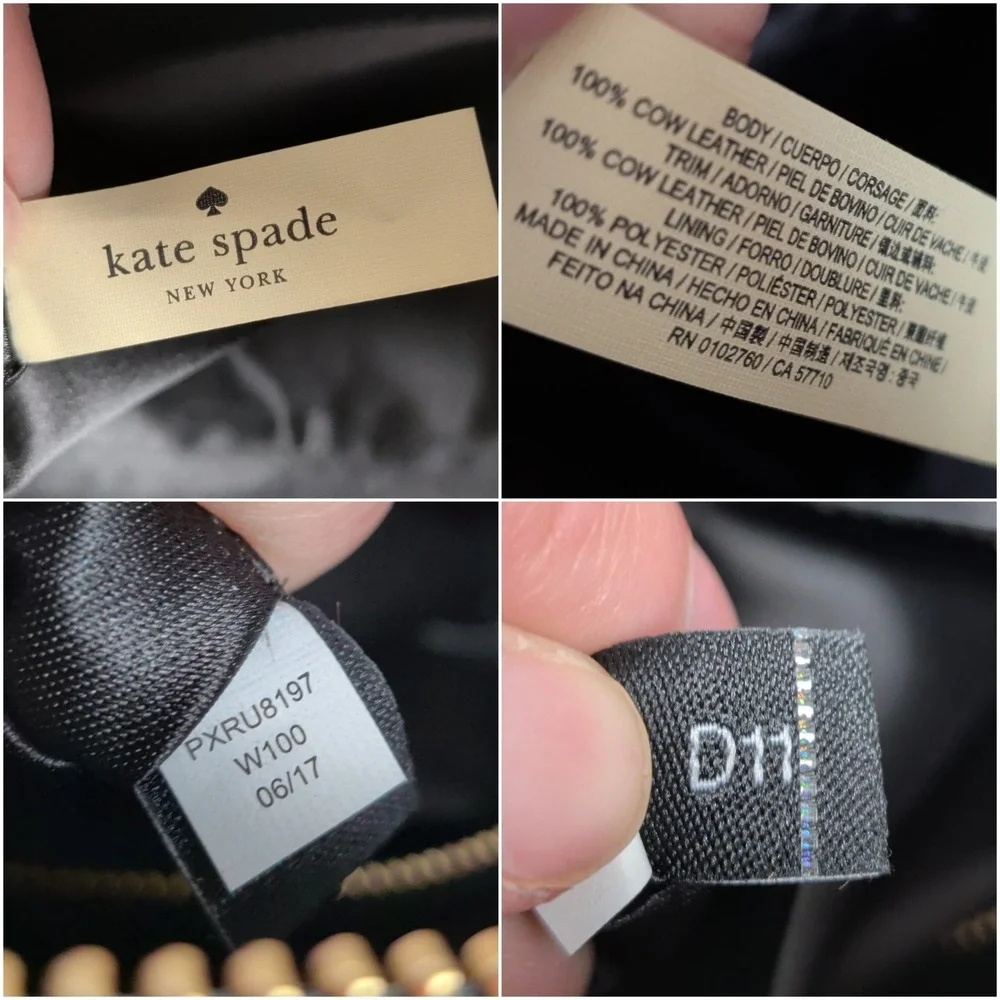 Kate Spade Madison Avenue Studded Mega Lane Purse